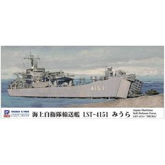 ピットロード 1/700 スカイウェーブシリーズ 海上自衛隊輸送艦 LST-4151 みうら プラモデル J83 グレイ