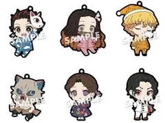 鬼滅の刃　パジャキャララバーストラップ　第2弾　炭治郎　禰豆子　善逸　伊之助　珠世　鬼舞辻無惨　BOX