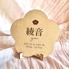 初節句　命名札　名入れプレート　ひな祭り　女の子　撮影小物　インスタ　桃の節句　ひな人形