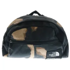 SUPREME (シュプリーム) 21AW ×THE NORTH FACE Bleached Denim Print ShoulderBag ザ ノースフェイス ブリーチド デニム プリント ナイロン ウエスト ショルダーバッグ NM72153I