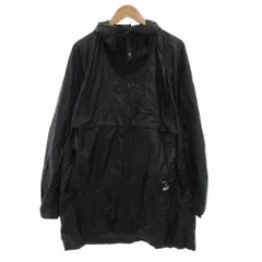 アニエスベー agnes b. バッハ コラボ ナイロンジャケット フード付き XL 黒 ブラック /JS ■GY14のサムネイル