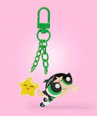 THE POWERPUFF GIRLS 파워 퍼프 걸스 버터 컵 키 홀더 파워 퍼프 가방 매력 키 매력