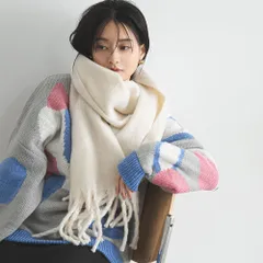 夢展望公式 [新品未使用] ボリュームマフラー [アイボリー] 他カラー別ページ有 bohmal 服飾小物・アクセサリ－・雑貨 スカーフ・ストール・マフラー・ネックウォーマー 531682-01