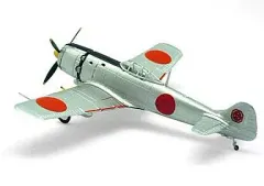 【中古】食玩 ミニカー 1/144 5B.4式戦 疾風 Roll-out 松本家家紋 「松本零士 戦場まんがコレクション」 