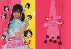 渡辺麻友 クリアファイル セブンイレブン限定ぷっちょ購入特典 AKB48