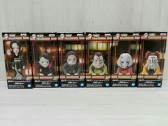 フィギュア [全6種セット]バンプレスト 鬼滅の刃 ワールドコレクタブルフィギュア ~無惨様の前だぞ~