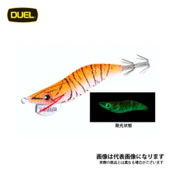 アオリーQ RS ヒイカSP 2.0号 LOG 夜光オレンジ デュエルのサムネイル