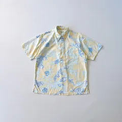 サンサーフ　プルオーバー　アロハシャツ　ボタンダウン　ボタニカル柄　総柄　リバースプリント T1503 C6