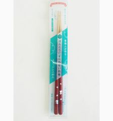 藤栄 ほんとうにすべらないお箸 ST-S16 ねこ RD（レッド）日本製 大人用 23cm