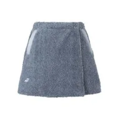 美品‼️バボラ　ボア素材　巻きスカート　スコート　ベージュ　もこもこ 美品‼️バボラ ボア素材 巻きスカート スコート ベージュ