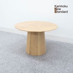 【新品展示品】KARIMOKU NEW STANDARD カリモクニュースタンダード COLOUR WOOD PLAIN MEDIUM カラーウッドプレーンミディアム センター サイド テーブル オーク ショルテン＆バーイングス 定価8万【2】