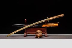 『黄昏』高性能マンガン鋼武士刀｜実木漆鞘 × 合金装具｜全長 103cm レプリカ　COSPLAY 装飾用”“非実戦 美術刀 刀装具 模擬刀 居合刀 日本刀 模造刀 鑑賞用 武具