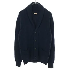 Altea アルテア ショールカラーウールニットカーディガン ネイビー L 1561207/05Rのサムネイル