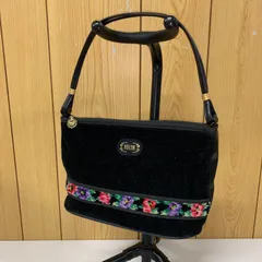 77 良品 FEILER フェイラー ハンドバッグ タオル地 シュニール織 綿100% 花柄 レディース ミニバッグ 鞄