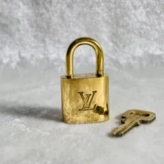 LOUIS VUITTON ルイヴィトン 南京錠 パドロック カデナ パドロック 315 金 ゴールド