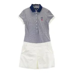 サイズ：S CALLAWAY キャロウェイ  半袖ワンピース ボーダー × 総柄 ブラック系 [240101285465] ゴルフウェア レディース ストスト