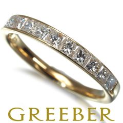 スタージュエリー リング ダイヤ ダイヤモンド 0.55ct レールセッティング 8号 K18YG #170648