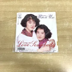 ●01)【同梱不可】【見本盤】Un a Un/Love Somebody/アンナアン/ラブ・サムバディ/EPレコード/7インチ/プロモ/07SH 3119/A