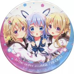 【中古】バッジ・ビンズ チマメ隊 特製BIG缶バッジ 「ご注文はうさぎですか?」 AnimeJapan2024グッズ購入特典