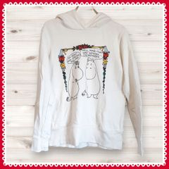 1276 ユニクロ UNIQLO パーカー 長袖 (L) ムーミン柄