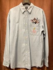 バズリクソンズ ポパイ デニムシャツ 長袖 - メルカリ