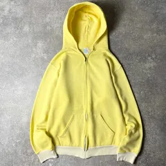 70s EURO スラックス YKK 片爪 70s頃ジップパーカー片爪YKK USA製フェード