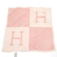 HERMES エルメス Avalon アヴァロン カレタオル ハンドタオル 102192M ピンク
