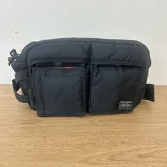 ／ PORTER タンカーウエスト ボディバッグ 黒【バッグ】【2】