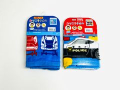 おりこうタオル 2枚セット お食事エプロン トミカ プラレール