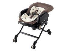 コンビ　ネムリラ４キャス　オートスウィング　ロッタ　ビンテージブラウン　(電動ラック)