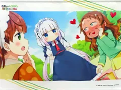 【中古】タペストリー(大型) カンナカムイ＆才川リコ＆才川ジョージー B2タペストリー 「PS4/Switchソフト 小林さんちのメイドラゴン 炸裂!!ちょろゴン☆ブレス」 メロンブックス購入特典