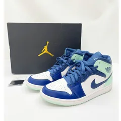 【大人気新品】AIR JORDAN 1 ミッド ブルーミント 23センチ エアジョーダン スニーカー