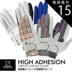 種類15：White/Blue（ホワイト/ブルー）/S（21ｃｍ～22ｃｍ） シーケンシャルゴルフDURO 高密着ストレッチ 生感覚グローブメンズ ゴルフグローブ 左手装着用一度装着すれば、まるでセカンドスキンのような感覚「SEQUENTIAL SQGS-00