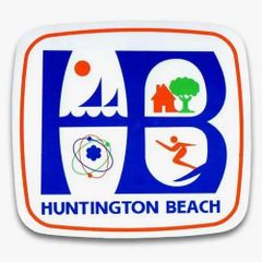 ステッカー HUNTINGTON BEACH ハンティントンビーチ