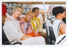 【中古】生写真(ジャニーズ) Travis Japan/川島如恵留・吉澤閑也・松田元太・松倉海斗/横型・膝上/DIGITAL SINGLE「JUST DANCE!」MVオフショット/公式生写真