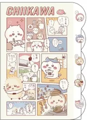 【中古】クリアファイル コミック コミックシーンテーマ ダイカットクリアファイル5P 「ちいかわ なんか小さくてかわいいやつ」