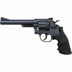 【8月20日再入荷予定】クラウンモデル S&W M19 6インチ ブラック 10才以上用エアリボルバー