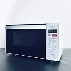 美品　ハイアール　電子レンジ　ホワイト　２０２４年製　JM-FH18E2 Haier (ハイアール) 電子レンジ 単機能レンジ 18L ホワイト JM