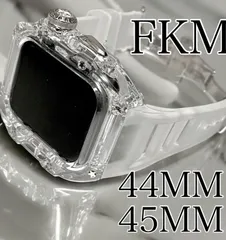 アップルウォッチバンド ラバーベルト カバー Apple Watch ケース 45 44mmスポーツ12