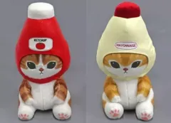 【中古】ぬいぐるみ 全2種セット 調味料にゃんBIGぬいぐるみ 「mofusand」 