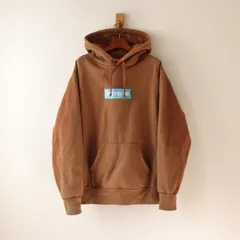 3024M【人気モデル】シュプリーム☆スモールボックスロゴ パーカー ブラウン Supreme(シュプリーム) 23AW/Small Box Drawcord Hooded
