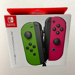 【任天堂純正品】Joy-Con (L) ネオングリーン/ (R) ネオンピンク