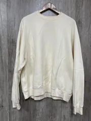 Essentials Fear of God エッセンシャルズフィア オブ ゴッド バックプリント スウェット sizeL/アイボリー ◆■◎メンズ