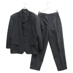 COMME des GARCONS HOMME PLUS コムデギャルソンオムプリュス 90S ウール4Bテーラードジャケット 2タック スラックスパンツ グレー PP-04030S