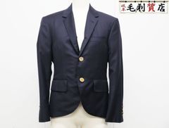 トムブラウン THOM BROWNE ネイビー テーラードジャケット 金