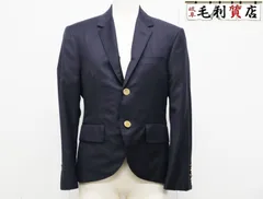 トムブラウン　テーラードジャケット ブレザー　ネイビー　1 Thom Browne（トム・ブラウン）テーラードジャケット・ブレザー