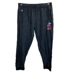 Champion ジャージパンツ L ダークグレー チャンピオン イージーパンツ ジョガー ウエストロープ 古着卸 アメリカ仕入 2506-1026
