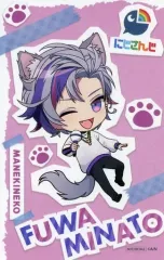 【中古】シール・ステッカー 不破湊(デフォルメ) 「バーチャルYouTuber にじさんじ Aim Higher×カラオケ まねきねこ オリジナルステッカー」 対象ドリンク注文特典