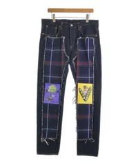KIDILL 元 HIRO オンブレ シャドーチェック柄 サルエルパンツ