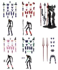 【中古】食玩 トレーディングフィギュア 全10種セット 「EVA-FRAME：ヱヴァンゲリヲン新劇場版02」